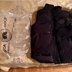 Canada Goose Black Puffer Vest